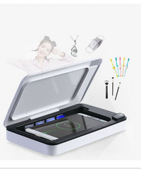 HKM-906963 Ultraviolet Multifunctional Wireless Phone Charger with Sterilization and Remote Control