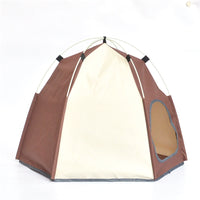 HKM-9071037 Hexagon Shaped Cloth Pet Tent Nest for Cozy Indoor Retreat