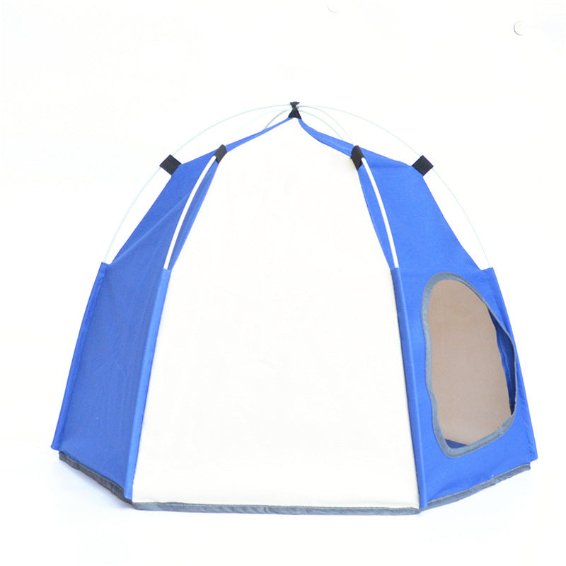 HKM-9071037 Hexagon Shaped Cloth Pet Tent Nest for Cozy Indoor Retreat
