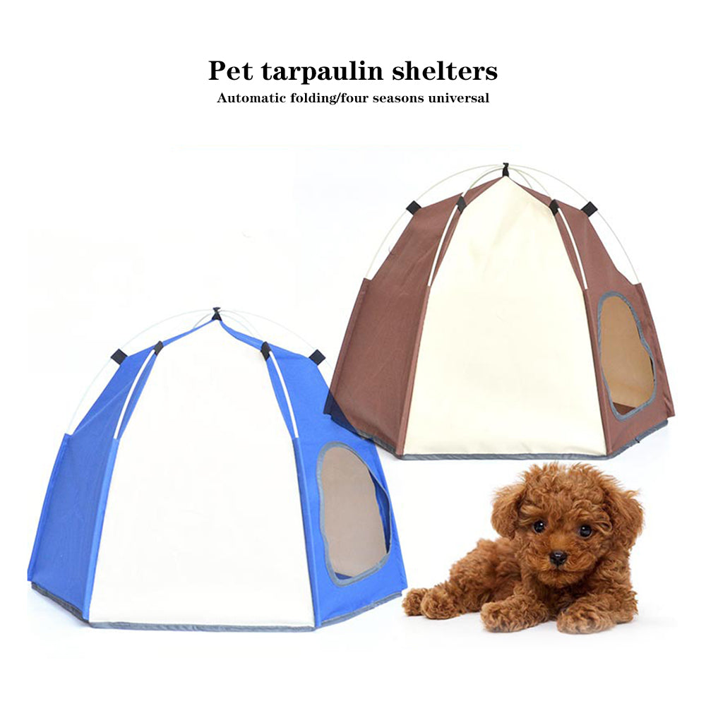 HKM-9071037 Hexagon Shaped Cloth Pet Tent Nest for Cozy Indoor Retreat