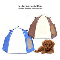 HKM-9071037 Hexagon Shaped Cloth Pet Tent Nest for Cozy Indoor Retreat