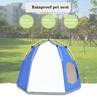 HKM-9071037 Hexagon Shaped Cloth Pet Tent Nest for Cozy Indoor Retreat