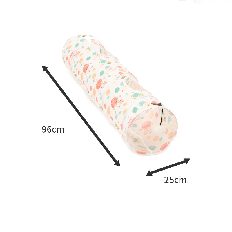 HKM-9071293 Universal Donut Cat Nest Tunnel for All Seasons - Various Colors and Styles Available