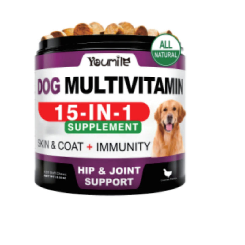 HKM-9072061 Multivitamin Chewable Supplement, 120 Capsules - Supports Overall Health