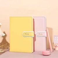 HKM-907219 Custom A5 PU Leather Planner Notebook with Elastic Band