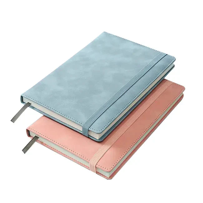 HKM-907219 Custom A5 PU Leather Planner Notebook with Elastic Band