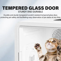 HKM-907347 Large-Capacity 82L Automatic Pet Dryer Box for Dogs and Cats, Eco-Friendly ABS Plastic, Modern Design, 1200W Power