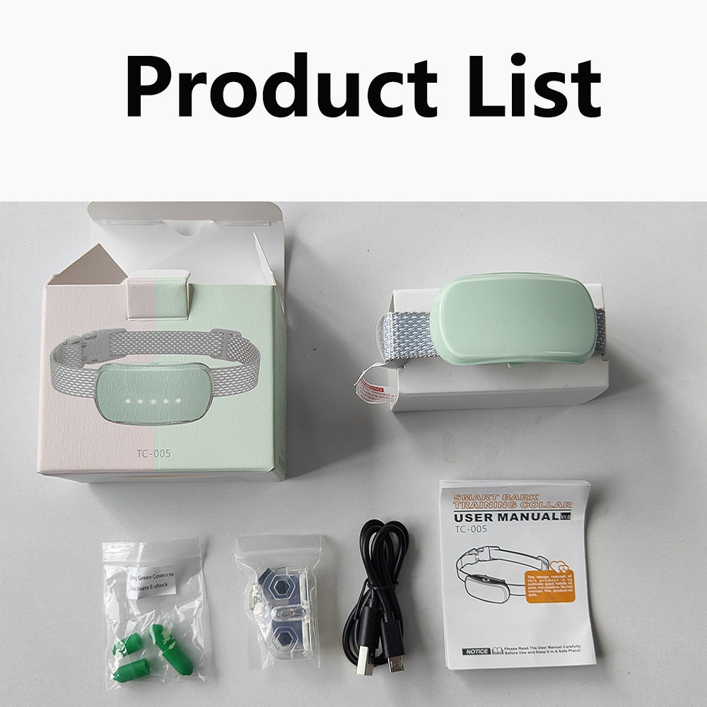 HKM-9073981 Small Smart Bark Stopper with Precision Control - Safe and Non-Harmful for Dogs