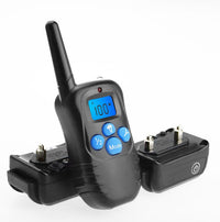HKM-9075261 300m Waterproof Remote Control Dog Training Device - Rechargeable Bark Control Collar 998DBB-1