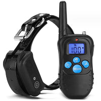 HKM-9075261 300m Waterproof Remote Control Dog Training Device - Rechargeable Bark Control Collar 998DBB-1