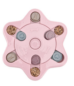 HKM-9075773 Interactive Dog Puzzle Feeder Toy for Small to Medium Dogs ¨C Slow Feeding & Training Game