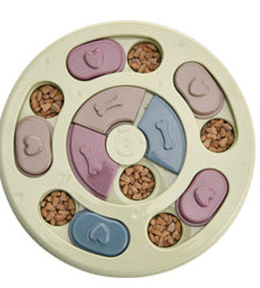 HKM-9075773 Interactive Dog Puzzle Feeder Toy for Small to Medium Dogs ¨C Slow Feeding & Training Game