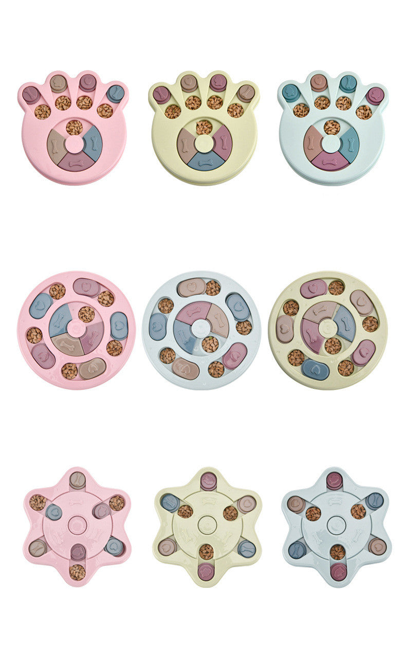 HKM-9075773 Interactive Dog Puzzle Feeder Toy for Small to Medium Dogs ¨C Slow Feeding & Training Game
