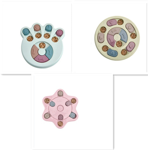 HKM-9075773 Interactive Dog Puzzle Feeder Toy for Small to Medium Dogs ¨C Slow Feeding & Training Game