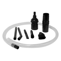 HKM-907603 8PCS Micro Vacuum Cleaner Brush Hose Set for 32mm Vacuum Cleaners - Ideal for Car and Keyboard Cleaning