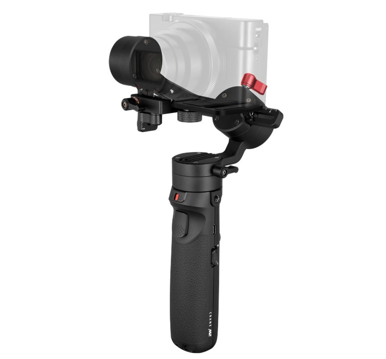 HKM-907603 Handheld Anti-Shake Stabilizer for Cameras and Smartphones, 310° Tilt, 324° Roll, 360° Pan, 1100mAh Battery