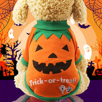 HKM-9076157 Halloween-Themed Pet Clothes for Dogs and Cats with Comfort Design