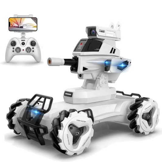 HKM-907667 Remote Control Drift Tank with Integrated Camera for Indoor and Outdoor Use
