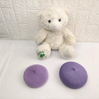 HKM-9076797 Small Breathable Pet Hat - Wool Blend, Multiple Colors Available, 13CM Diameter