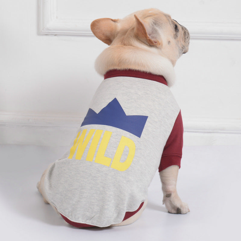 HKM-9077053 Cozy Casual Teddy Dog Sweatshirt for Comfortable Wear