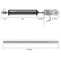 HKM-9077949 Rolling Mouse Trap with 19.69in Ramp for Effective and Humane Rodent Control