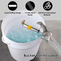 HKM-9077949 Rolling Mouse Trap with 19.69in Ramp for Effective and Humane Rodent Control