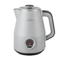 HKM-907859 Modern Stainless Steel Electric Kettle - 1.8L Capacity, 1500W Power for Quick Water Boiling