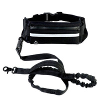 HKM-9079229 Reflective Waist Bag for Cats and Dogs with Traction Rope - Nylon Material, Scalable, Available in Multiple Colors