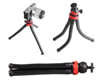 HKM-907987 Flexible Octopus Tripod Stand for iPhone, SLR, Micro Single, Gopro - 30CM, 1.2KG Load Capacity