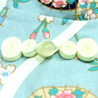 HKM-9080125 Retro Chinese Style Dog Dress in Gilding Cotton - Green Oil Umbrella & Beige Oil Umbrella Options