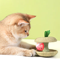 HKM-9080381 Catnip Toys for Cats with Bell - Safe and Healthy Edible Catnip for Chasing and Dental Care