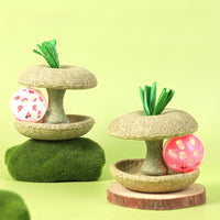 HKM-9080381 Catnip Toys for Cats with Bell - Safe and Healthy Edible Catnip for Chasing and Dental Care