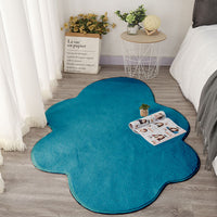 HKM-908179 White Cloud Floor Mat - Japanese and Korean Style, Versatile for Bedroom, Living Room, Bathroom, and More, Available in Multiple Sizes