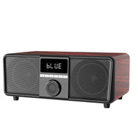 HKM-908243 Portable Dual 4 Inch Bluetooth Subwoofer Speaker with Microphone and Hi-Fi Sound for Home Theatre
