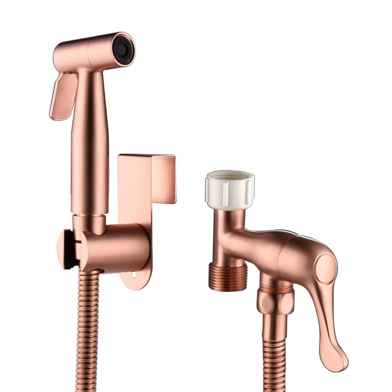 HKM-908307 Handheld Toilet Spray Bidet with Stainless Steel Hose for Easy Cleaning and Pet Bathing