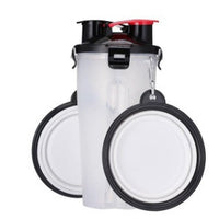 HKM-9083581 Portable Pet Water Cup with Folding Bowl - BPA-Free PP and TPE Material - 23cm Height, 11cm Diameter
