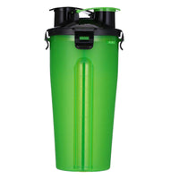 HKM-9083581 Portable Pet Water Cup with Folding Bowl - BPA-Free PP and TPE Material - 23cm Height, 11cm Diameter