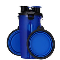 HKM-9083581 Portable Pet Water Cup with Folding Bowl - BPA-Free PP and TPE Material - 23cm Height, 11cm Diameter