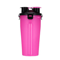 HKM-9083581 Portable Pet Water Cup with Folding Bowl - BPA-Free PP and TPE Material - 23cm Height, 11cm Diameter