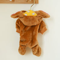 HKM-9084093 Cozy Casual Velvet Pet Clothes for Autumn and Winter - Multiple Sizes Available