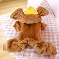 HKM-9084093 Cozy Casual Velvet Pet Clothes for Autumn and Winter - Multiple Sizes Available
