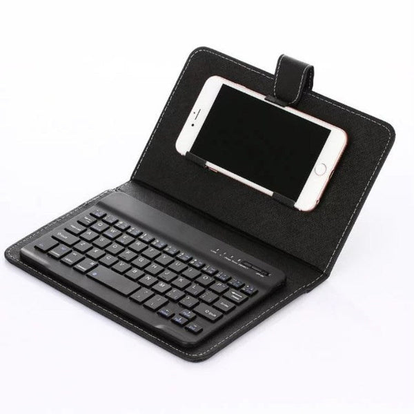 HKM-908499 Bluetooth Wireless Keyboard Case for Mobile Phones and Tablets