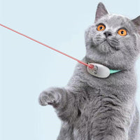 HKM-9085501 Smart Laser Cat Collar Interactive USB Rechargeable Hands-Free Teasing Toy for Kittens and Cats