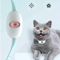 HKM-9085501 Smart Laser Cat Collar Interactive USB Rechargeable Hands-Free Teasing Toy for Kittens and Cats