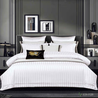 HKM-908563 Geometric Pattern Flower Bedding Set with Quilt Cover and Pillowcases, Multiple Sizes Available