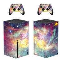 HKM-908563 Xbox Series X PVC Game Console Protection Sticker, Durable 0.04mm-0.08mm Thickness, Light-Blocking Film
