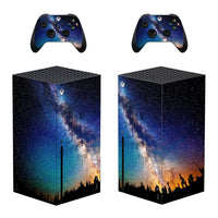HKM-908563 Xbox Series X PVC Game Console Protection Sticker, Durable 0.04mm-0.08mm Thickness, Light-Blocking Film