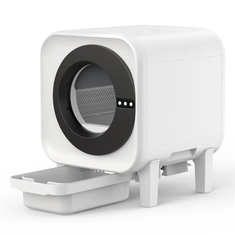 HKM-908691 Smart Self-Cleaning Cat Litter Box with WiFi Camera and Large Capacity