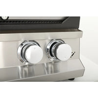 HKM-908755 Commercial Gas Panini Press Grill and Whole Groove Griddle for Catering and Food Services