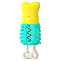 HKM-9088317 Cooling and Cleaning Teeth Multifunctional Dog Chew Toy with Chew-Resistant Popsicle
